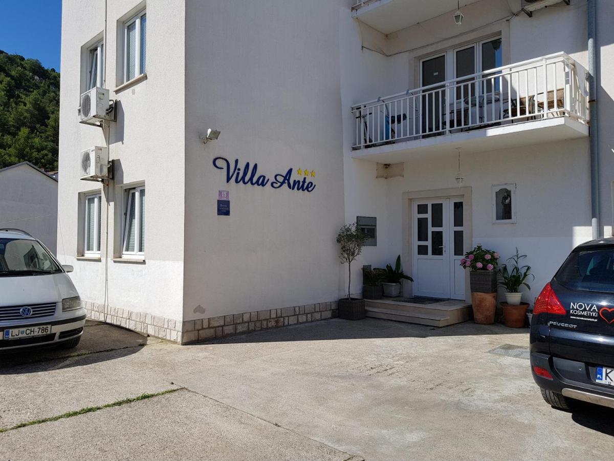 Villa Ante Apartments บลัตเซ ภายนอก รูปภาพ